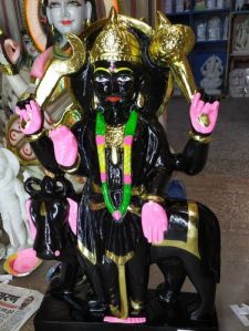 Marble Shani Dev Statue