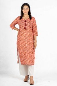 Ladies Fancy Kurta Palazzo Set