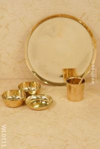 BRONZE THALI SET