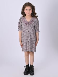 Girls Ella Short Sleeve Shift Dress