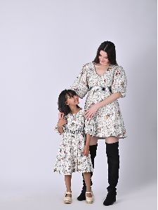 Mother and Daughter Beyond Chic Skater Mini Dress