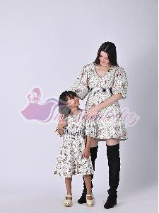 Mother and Daughter Beyond Chic Skater Mini Dress