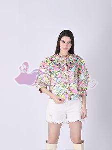 Womens Elesia Embroidery Blouse