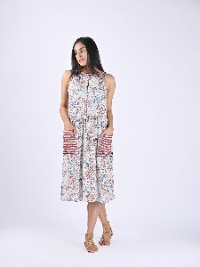 Womens Kaira Midi Dress