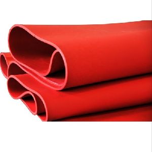 Red Abrasion Resistant Rubber Sheet