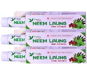 3 Piece Neem Laung Herbal Toothpaste Set
