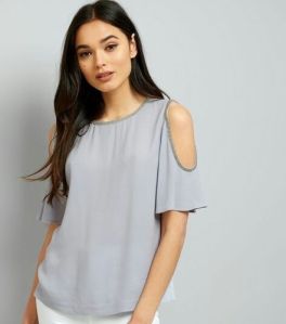 Ladies Cold Shoulder Top