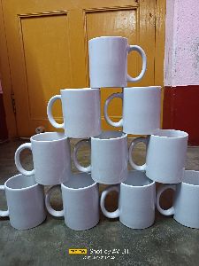 White coffie mug