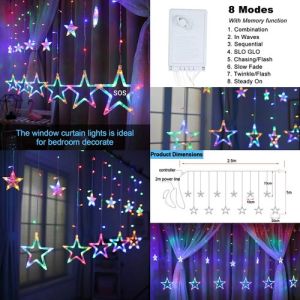 led curtain lights