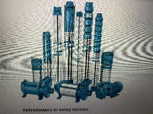 submersible pumpsets model kw hp power
