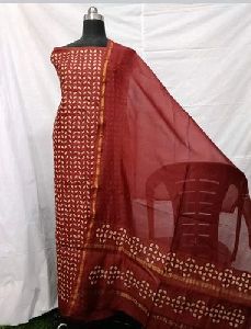 Chanderi Applique Fabric