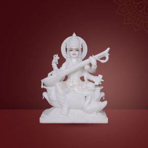 marble saraswati statue SRP-01