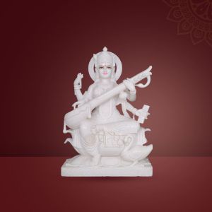 marble saraswati statue SRP-07