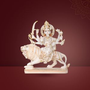 Marble Ambe Maa Statue