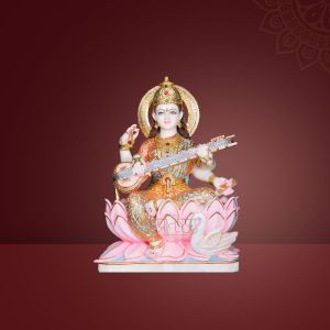 marble saraswati statue SRS-105