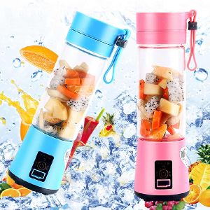 Portable and Rechargeable 6 Blade Juice Blender