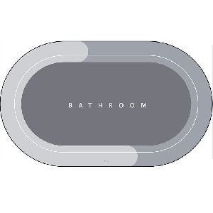 Super Absorbent Bathroom Floor Mat