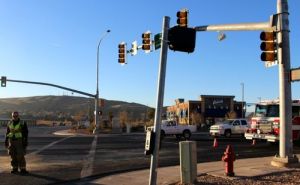 traffic light pole