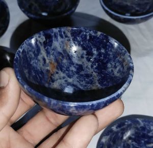 Sodalite bowl