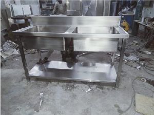 Commercial Double Bowl Kitchen Sink