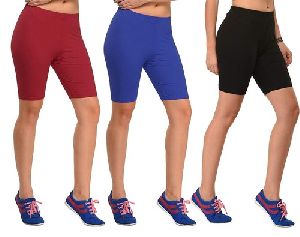 Ladies 2 Way Lycra Shorts