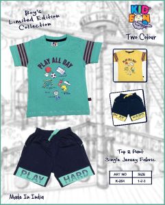 cotton t shirt and shorts k-264