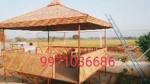 bamboo hut