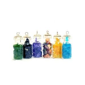 Bottle Shape Stone Pendant