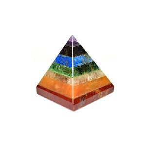 Seven Chakra Orgone Pyramid