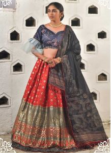 Art Banarasi Silk Lehenga Choli