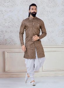 Linen Dhoti Kurta