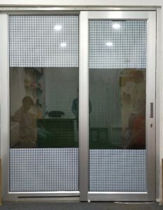 aluminum sliding door