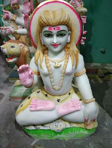 Marble Goarkhnath Statue