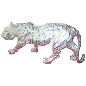 Silver Plated Tiger