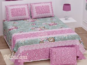 Pure Cotton Bed Sheet Set