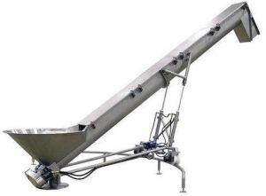 Vertical Screw Conveyor Machine