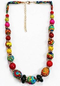 Plastic Bead Necklace