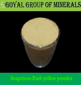 Dark Yellow Soapstone Powder