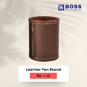 Leather Pen Stand