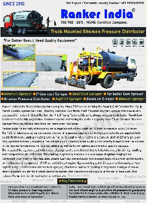 Truck Mounted Bitumen Sprayer