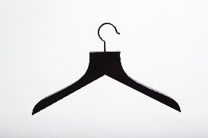 Black Colour Luxury Wooden Polo Hanger