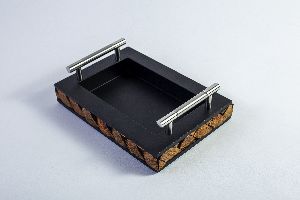 Wooden Towel Tray