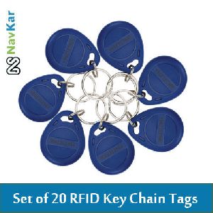 Active RFID RFID Smart Keychain Tags, Packaging Type: Box