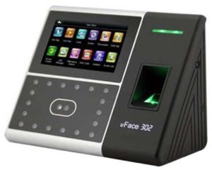 Face Reader Biometric Attendance U face 302 ID Machine (Black)