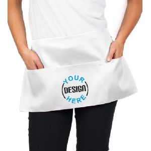 Custom Black Waist Apron