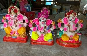 Eco Friendly Clay Ganesha idol