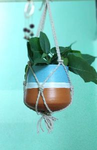 Handcrafted Terracotta Hanging Planters
