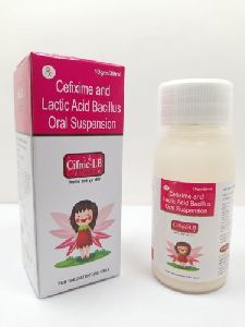 Cefixime and Lactic Acid Bacillus Oral Suspension