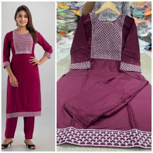 kurti pant set .