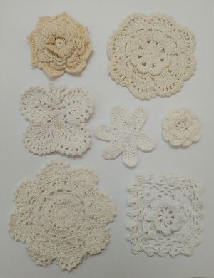 Cotton Crochet Applique